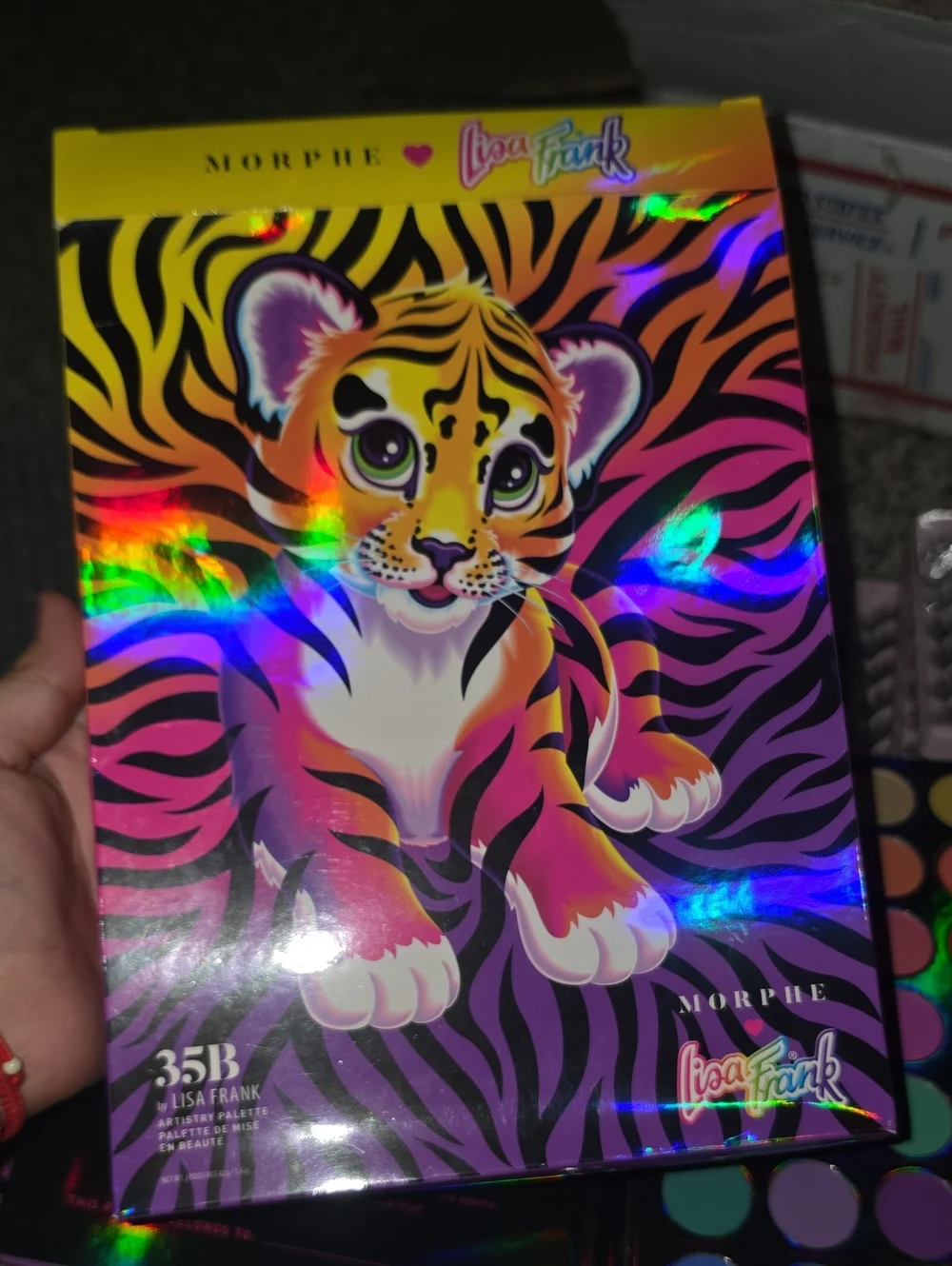 35B Colorful Tiger Palette - Vibrant Multicolor